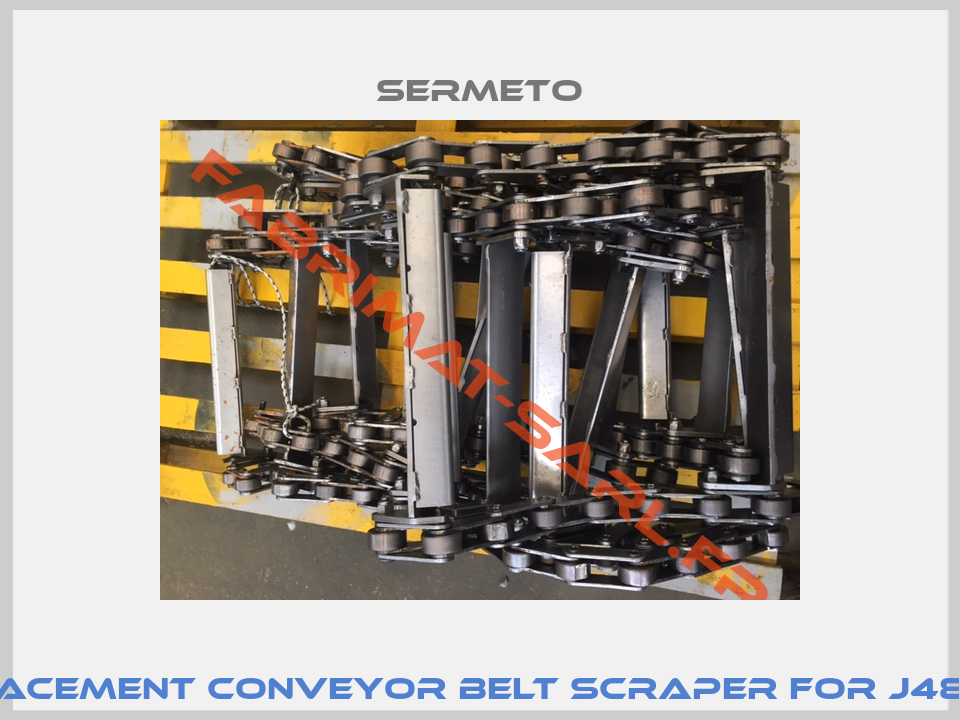 Replacement conveyor belt scraper for J4897-01-0