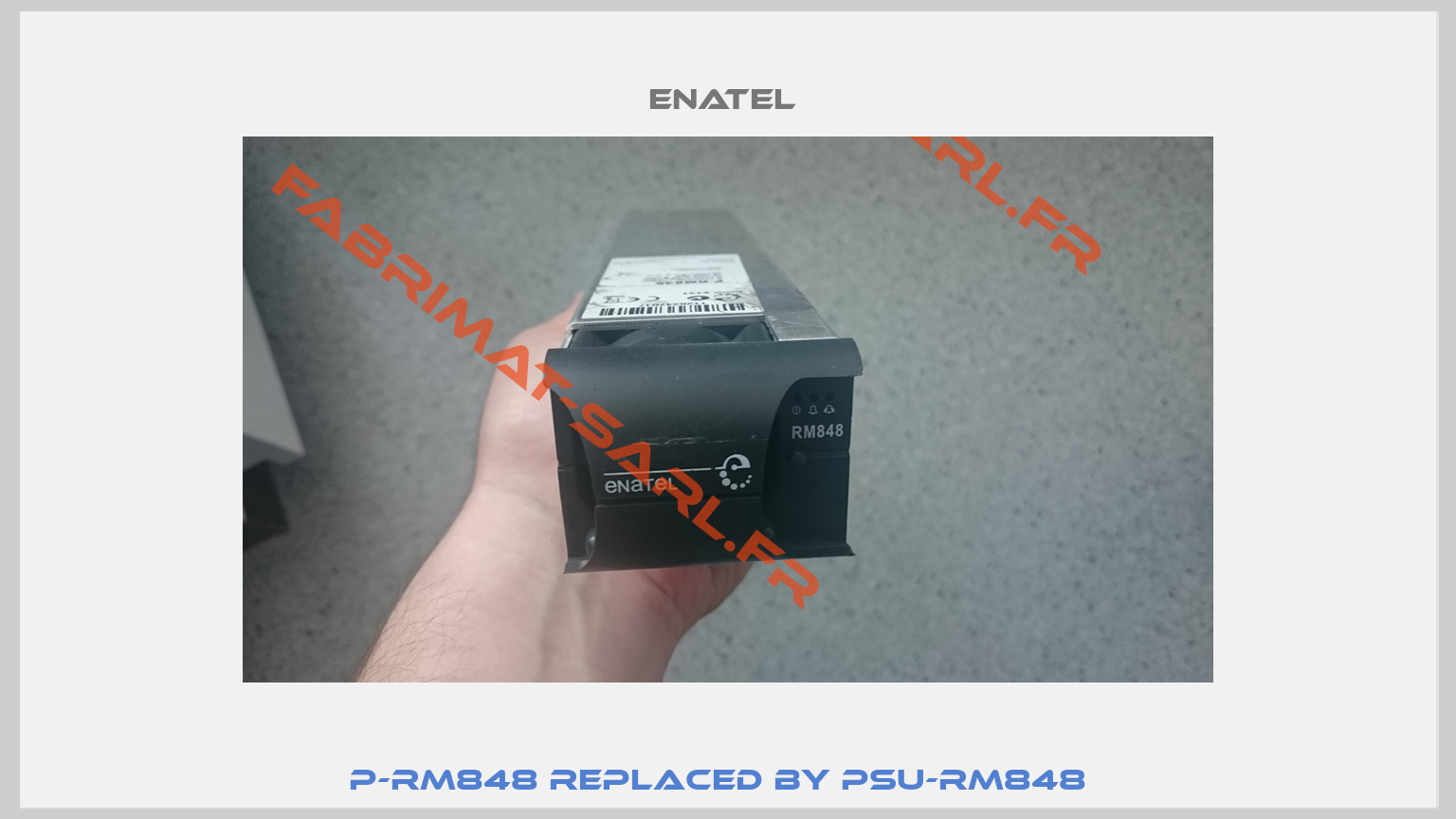 P-RM848 REPLACED BY PSU-RM848  -0